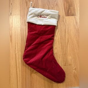 EUC PB Classic red stocking